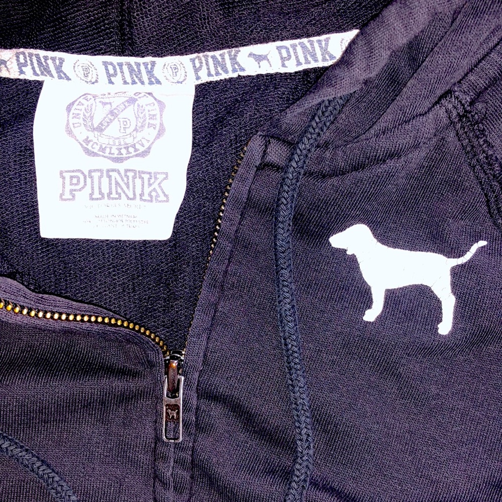 PINK Victoria's Secret Navy Sweatshirt - Picture 4 of 7